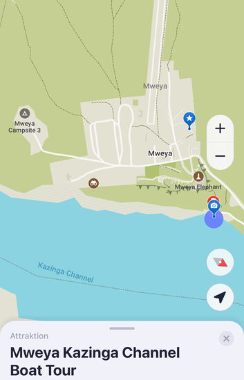 Das Highlight erwartet uns für heute Nachmittag: diese Boat-Tour war schon in 2021 ganz toll—SOOOO viele Tiere sieht man auf dieser Tour