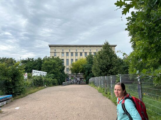 Das Berghain haben sie nur von außen angeschaut.