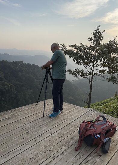 Eine solche Landschaft reizt natürlich die Fotografen, Ihre Stative auszupacken und alles abzulichten.