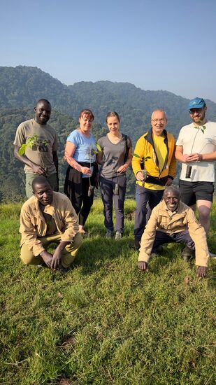 Und es gibt ein Abschiedsfoto....