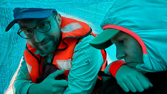 Hier hat es ordentlich geregnet.