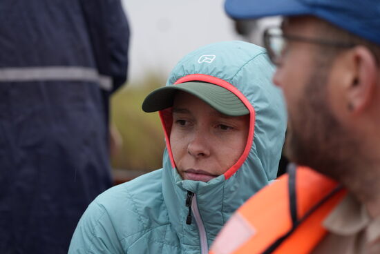 Durch die Nässe wurde einem auch etwas kalt.