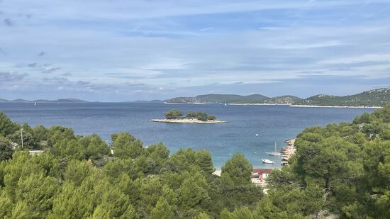 Toller Blick auf die vielen kleinen Inseln