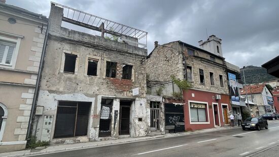Mostar war die am stärksten zerstörte Stadt während des Krieges 1992