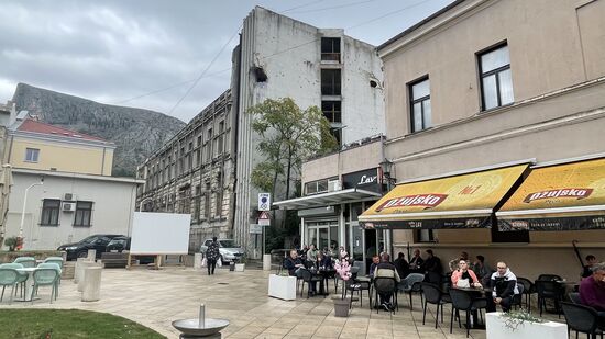 Mosta wurde übelst zerschossen