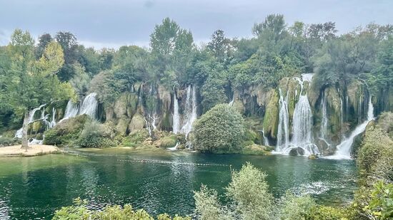 Die Kravice-Wasserfälle