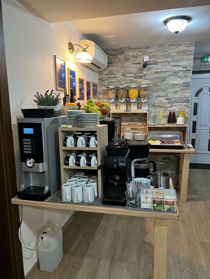 Es gibt guten Kaffee