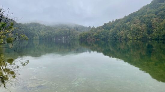 Das Wasser ist unglaublich klar!