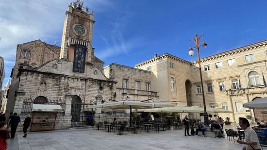 Die Altstadt von Zadar mit der Kathedrale