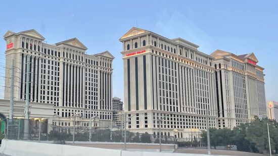 Sicherlich eines der schönsten Themen-Hotels: Caesars Palace