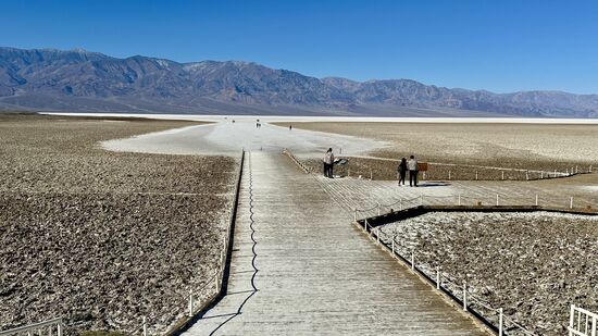 Das wichtigste zuerst: Das „Badwater Basin“ 