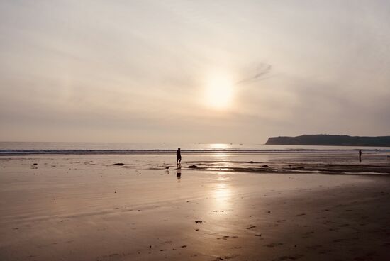 …zum Sonnenuntergang….