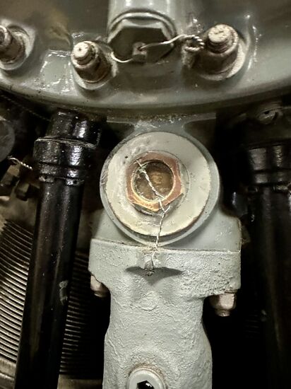 Hier haben die Ingenieure einen Penny in der Propellerturbine verbaut und versteckt.