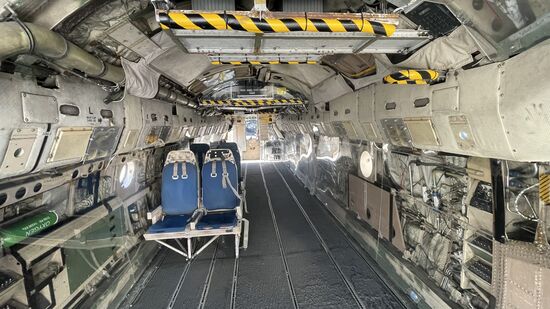 Hier ein Großraum-Helikopter