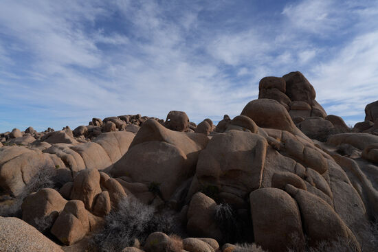 Der Park wird auch sehr gern von Felsenkletterern aus aller Welt besucht