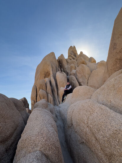 Überall möchte man hinaufklettern…
