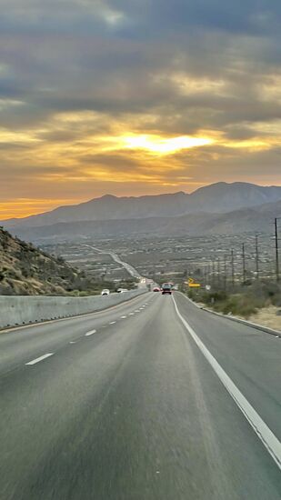 Bevor wir wieder auf dem Freeway sind—