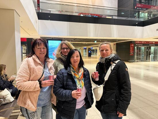 Eingecheckt und wir sind entspannt…