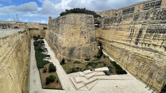 Valetta war nach dem Sieg über die Türken eine fast uneinnehmbare Festung