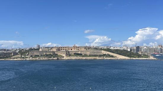 Blick auf Fort Manoel