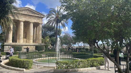 Lower Barrakka gardens