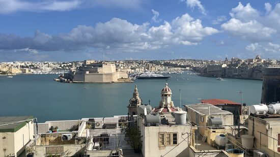 Blick auf das Fort San Angelo