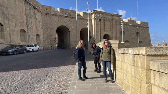 Das „Fort Saint Michael“ in  Senglea