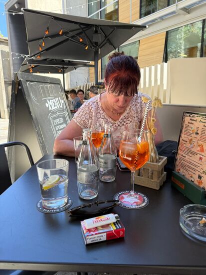 Am Nachmittag darf es mal ein Aperol-Päuschen sein…