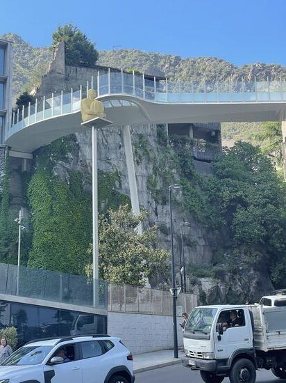 Einen  kleinen Skywalk gibt es hier auch—vielleicht besuchen wir den noch
