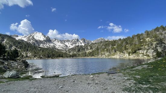 Bald darauf der erste See, der „Estany Primer“