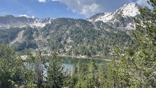 Noch einmal der See, nachdem wir noch weiter hinauf gekraxelt sind…