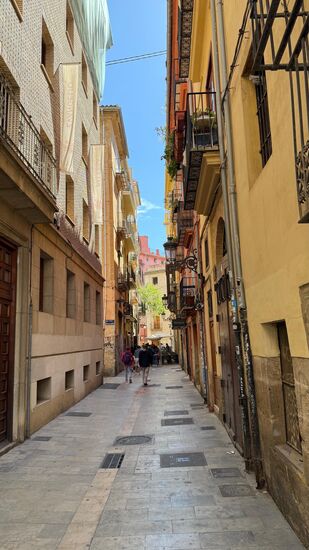 Enge Gassen wie in Venedig….