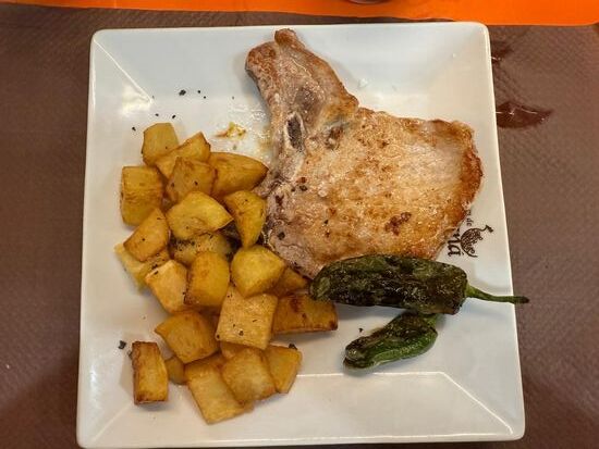 Zum Schluß Lomo als Hauptgericht….