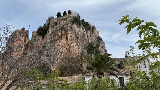 Heute geht es in die Berge zum Castell de Guadalest