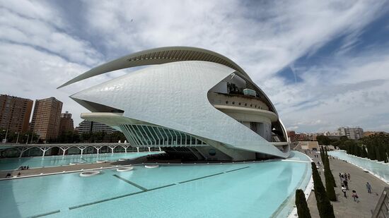Der Palau de les Arts Reina Sofia - zu deutsch: der Königin Sofia Palast der Künste