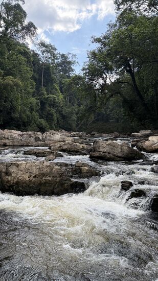 ..und andere fotografieren einfach nur und beobachten Wasser und Menschen..
Wir sind auch ohne zu baden schon klatschnass—