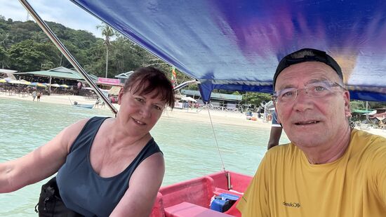 Wieder eine schnelle und feuchte Fahrt…