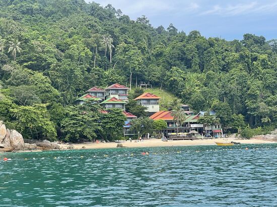 Allerdings weit weg von den Orten..