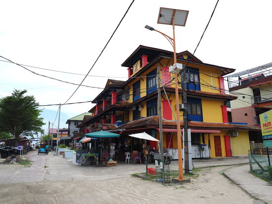 Ein hübsches buntes Örtchen