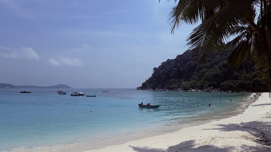 Hier bleiben wir 2 Stunden und werden dann abgeholt