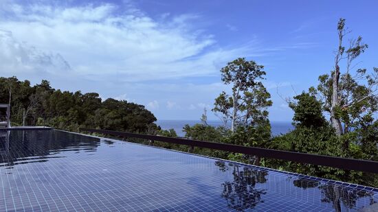 Heute Hotel—bzw Pooltag 