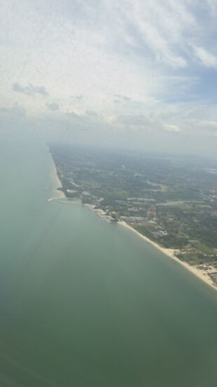 Anflug Kuala Lumpur nach nur 40 Minuten