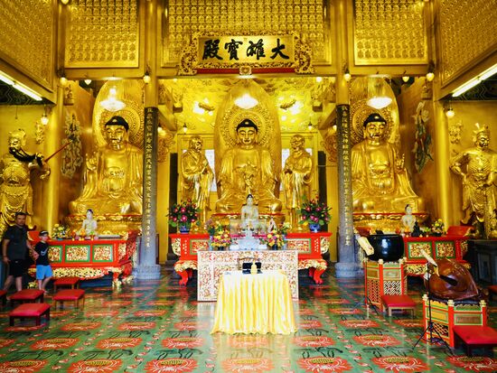 Das ist die Haupthalle des Tempels