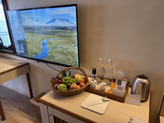 Das übliche Welcome-Procedere…