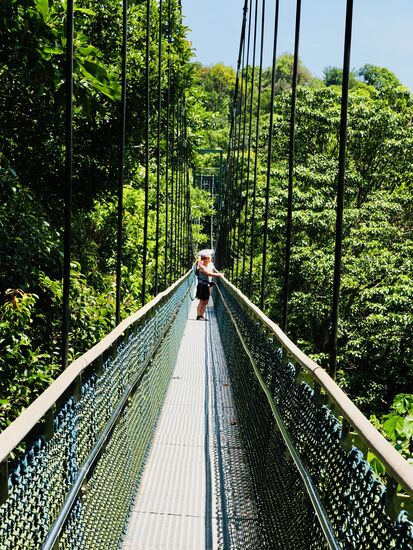 Das ist ein „one way“ - Weg