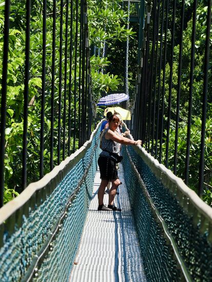 Nur in eine Richtung! Zurück ist nicht! 