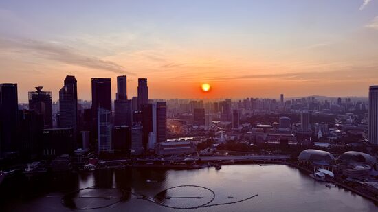 Erstmal Sonnenuntergang