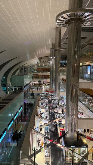 Der Airport von Dubai