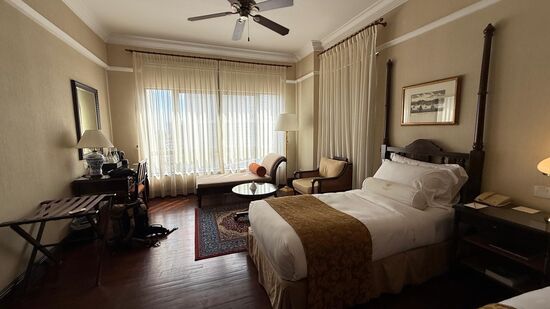 Wunderschönes Zimmer im altenglischen Stil. Bis 1957 war Malaysia englische Kolonie