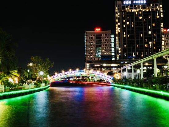 Dann noch mal mit Langzeitbelichtung und ab aufs Zimmer!